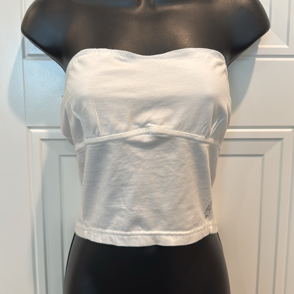 Free people white tube top. Medium
